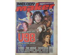 Melody Maker Magazine 22 August 1998 Texas, The Verve, Иностранные музыкальные журналы, Intpressshop