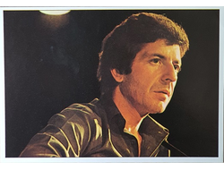 Leonard Cohen Музыкальные открытки, Original Music Card, винтажные почтовые открытки, Intpressshop