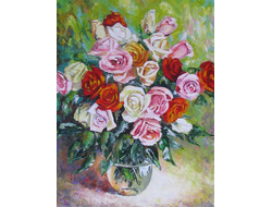 Картина Розовая феерия Круглова Светлана