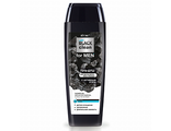 Витэкс BLACK CLEAN FOR MEN ГЕЛЬ-ДУШ с активным углем для мытья волос тела и бороды  с углем 400мл