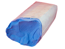 Полировальная паста RoxelPro ROXTOP BLUE, голубая, сверхтонкая, 1кг