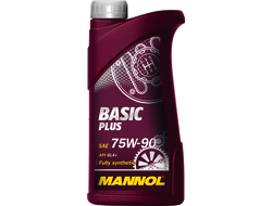 Масло трансмиссионное Mannol Basic Plus 75W-90 (GL-4+) (Синтетическое) (1321) (MN8108-1) - 1л