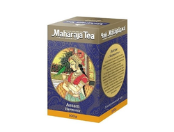 Чай индийский чёрный байховый Ассам "Хармати" Махараджа 100 г