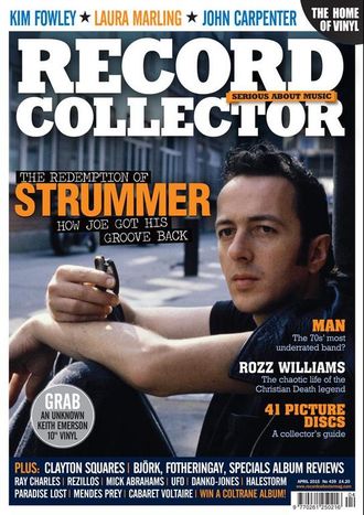 Record Сollector Magazine Issue 439 April 2015 Joe Strummer Cover, Иностранные журналы, Intpressshop