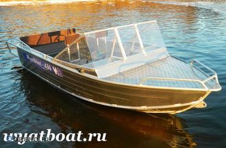 Лодка Wyatboat-430 Pro  + Лодочный мотор HDX T40 JFWS