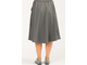 Прекрасная теплая юбка  арт. 5525 (Цвет серый) Размеры 48-64