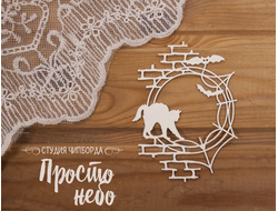Helloween -орнамент с кошкой