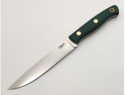 Нож Slender M сталь N690 микарта изумруд