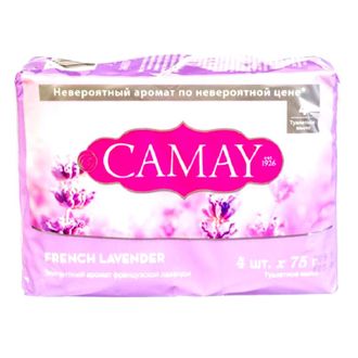 Мыло CAMAY French Lavender 4*75