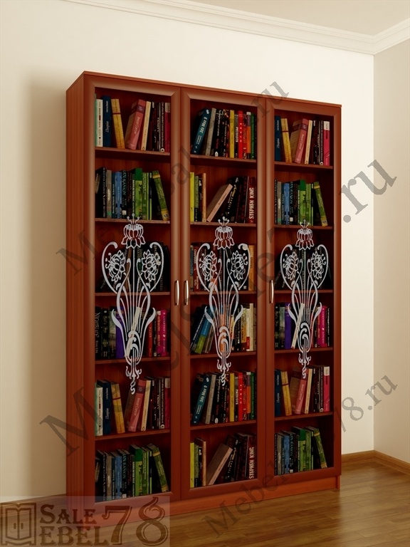 Knizhnye Shkafy Knizhnyj Shkaf Odnostvorchatyj S Yashikami Gladkij 400h2100 2200 2300 2400x300 Mm Kopiya