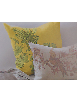 FA1122.  Портьера с тропическими птичками