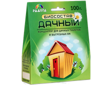Биосостав Дачный для Выгребных ям и дачных Туалетов (50гр/100гр)
