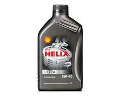 Моторное масло Shell Helix Ultra 5W40 синтетическое 1 л.