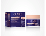 CLAIRE Collagen Active Pro Крем ДНЕВНОЙ 65+, сокращает глубину и выраженность морщин, повышает упруг