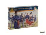 6012. Union Infantry and Zouaves (American Civil War) (1/72 )