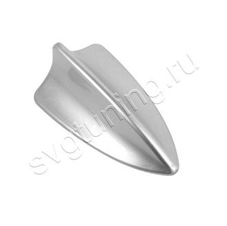 Декоративная имитация антенны акулий плавник для ауди, покрашенна в серебро