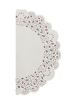 салфетки ажурные 24 см 250 шт.