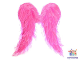 Крылья розовые 50*50 см