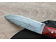 Нож Gladiator из дамаска, стабилизированная древесина