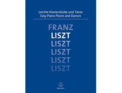 Liszt. Leichte Klavierstücke und Tänze