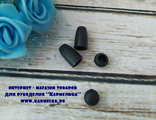 Концевик №71-5, размер 14х8мм, цвет черный, 10р/шт