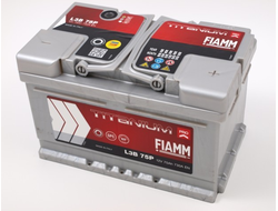 Автомобильный аккумулятор FIAMM Titanium Pro низкий 75 Ач о/п