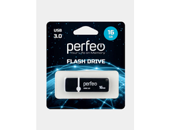 флешка Perfeo USB 3.0 16GB C08 Black