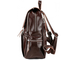 Рюкзак женский PYATO тёмно-коричневый p-036