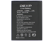 Аккумулятор (АКБ) для DEXP Ixion E150 -2200mAh