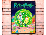 Постер «Rick and Morty» средний