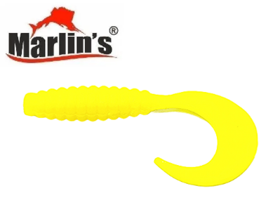 Силиконовая приманка  &quot;Marlin&#039;s&quot; Tvister TV23 23мм/0,2гр Цвет 101 (уп.-20шт.)