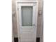 Межкомнатная дверь "Турин" эмаль белая (стекло)