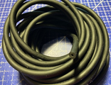 Latex hose for fuel 1.7x4.5 mm, black