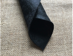 Фетр мягкий, толщина 0,5-1 мм, размер 20*30 см, 1 лист, цвет черный
