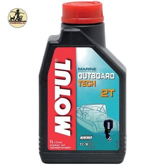 Масло для лодочных 2х тактных моторов &quot;Motul Outboard tech 2&quot; 1L