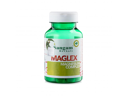 MAGLEX (Маглекс) - комплекс магния. 60 таб.* 750 мг Sangam Herbals