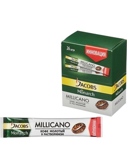 Кофе порционный растворимый Jacobs Monarch Millicano