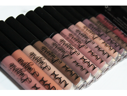 Матовые жидкие помады NYX Lingerie (нюдовые цвета)