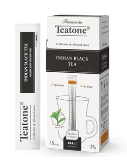 Индийский черный чай "Teatone" в стиках (15 шт x 1,8 гр)
