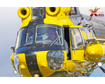 Полет на вертолете МИ-2 с управлением в Калуге