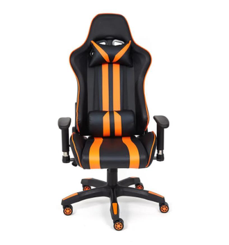 кресло компьютерное ICAR черно-оранжевое