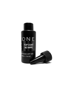 OneNail Top coat No Wipe без липкого слоя (бутылка), 50 мл