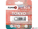 Флешка FUMIKO TOKYO 4GB белая USB 2.0.