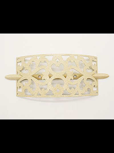 Заколка шторная металлическая российского производства: шоколад, черный, беж