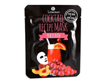BERRISOM Тканевая Маска-Коктейль для лица Персик Краш Cocktail Recipe Mask Peach Crush, 20 гр. 653911