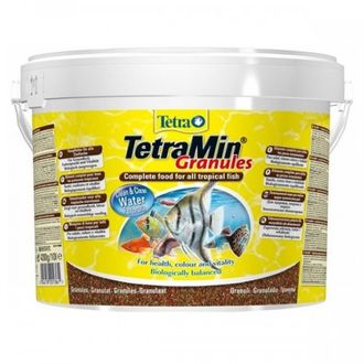 Tetra Min Granules, ГРАНУЛЫ корм для всех видов декоративных рыбок (10 литров)