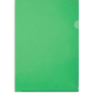 Папка-уголок А4 100мкр, зелёная FO21106_S