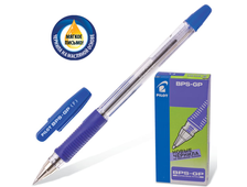 Ручка шариковая PILOT BPS-GP-F с рез.упором, чернила на масл.осн. 0,32 мм, синяя 140202