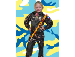 камуфляжный детский демисезонный костюм пилотик фото-1
