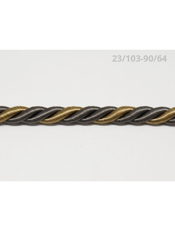 Шнур витой 23-103 (90) декоративный, для отделки портьер